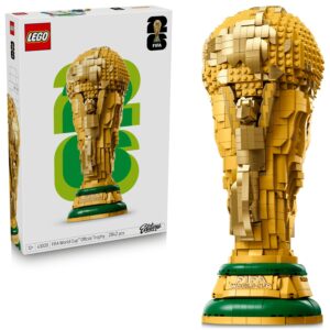 LEGO Editions FIFA Dünya Kupası Resmi Kupa 43020 | 12 Yaş ve Üzeri Çocuklar için 2 İnsan Figürü ve Levha İçeren Dekoratif Oyuncak Yapım Seti, Hediye Fikri (2842 Parça) – MegTR