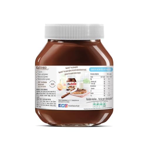 Nutella Kakaolu Fındık Kreması 750 Gr – MegTR