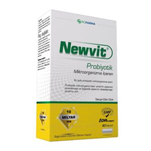 Rc Farma Newvit Probiyotik 30 Kapsül – MegTR