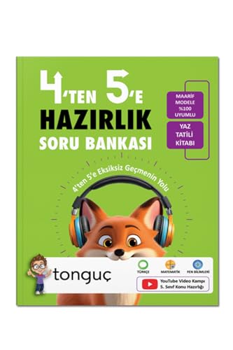 Tonguç Yayınları 4 ten 5 e Hazırlık Kitabı Tonguç: ''4'ten 5'e Eksiksiz Geçmenin Yolu'' (Kapak Değişebilir) – MegTR