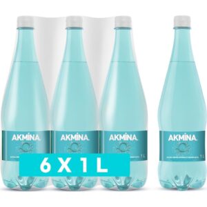 Akmina Doğal Zengin Mineralli Maden Suyu 6×1 L – MegTR