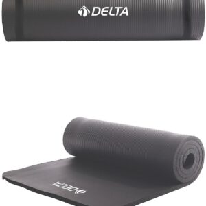 Delta Konfor Zemin 15 MM Taşıma Askılı Pilates Minderi Yoga Matı, Lila, 15 MM – MegTR