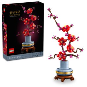 LEGO Botanicals Erik Çiçeği 10369 | Yetişkinler için Pastel Mavi Saksı İçeren Dekoratif Yapay Çiçek Modeli Yapım Seti, Sevgililer Günü Hediyesi (327 Parça) – MegTR
