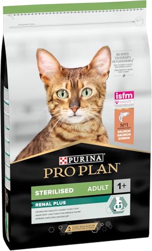 Pro Plan Sterilised Kısırlaştırılmış Kediler için Somonlu Kedi Maması, 10 Kg – MegTR