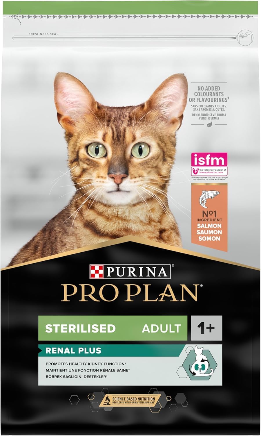Pro Plan Sterilised Kısırlaştırılmış Kediler için Somonlu Kedi Maması, 10 Kg – MegTR