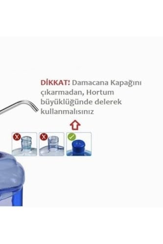 ARVALE Damacana Su Pompası Şarjlı Otomatik – MegTR