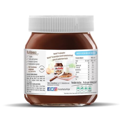 Nutella Kakaolu Fındık Kreması 400 Gr – MegTR