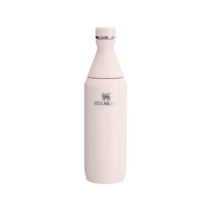 STANLEY All Day Slim Soğuk Su Termosu 0.60 Litre – Pembe Kuvars (Rose Quartz) | Paslanmaz Çelik – MegTR