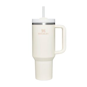STANLEY Quencher H2.0 FlowState Pipetli Termos Bardak 1.18 Litre – Krem | Paslanmaz Çelik – MegTR