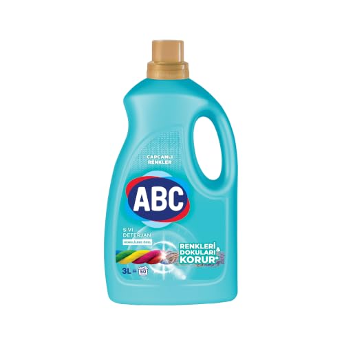 ABC DETERJAN Sıvı Çamaşır Deterjanı Renkliler 3 L – MegTR