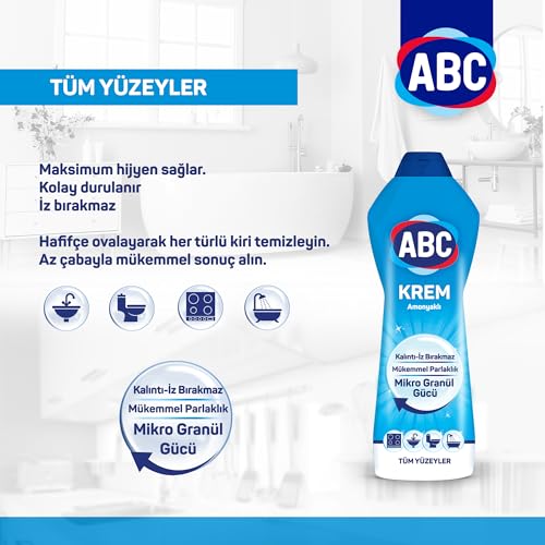 ABC Yeni Nesil Krem Amonyaklı 750 ML – MegTR