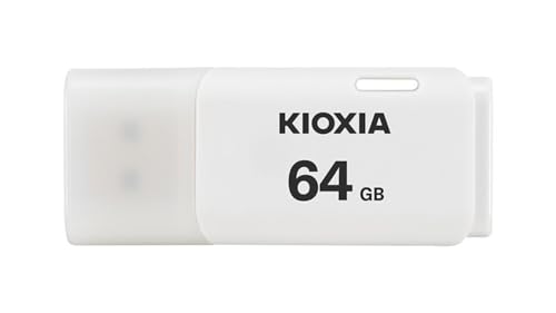 KIOXIA TransMemory U202 64GB USB Bellek – USB 2.0, Beyaz – MegTR
