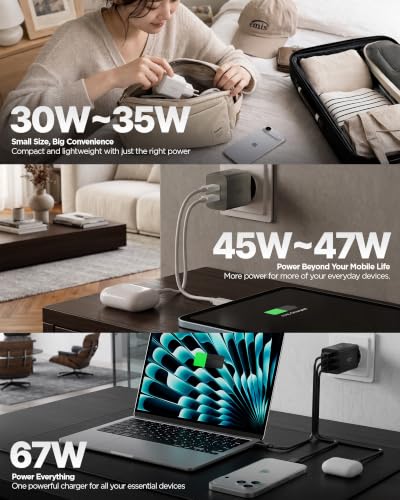 Spigen 30W USB-C Ultra Mini Hızlı Şarj Aleti PPS Super Hızlı Şarj GaN Pro Isı Düşürücü Güç Adaptörü Akım Koruma iPhone & Android & iPad & MacBook Type-C White – ACH08449 – MegTR