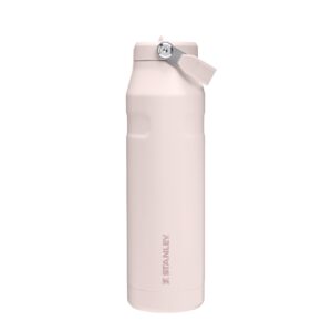 STANLEY IceFlow™ Aerolight™ Flip Straw 2.0 Pipetli Termos Su Şişesi 1.06 Litre – Pembe Kuvars (Rose Quartz) | Paslanmaz Çelik – MegTR